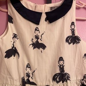 Breakfast at Tiffany’s toddler dress
